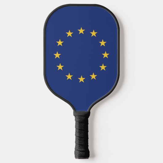 Vlag van de Europese Unie Pickleball Paddle (Voorkant)