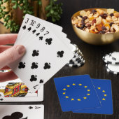 Vlag van de Europese Unie Pokerkaarten (Insitu)