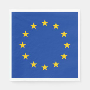 Vlag van de Europese Unie Servet