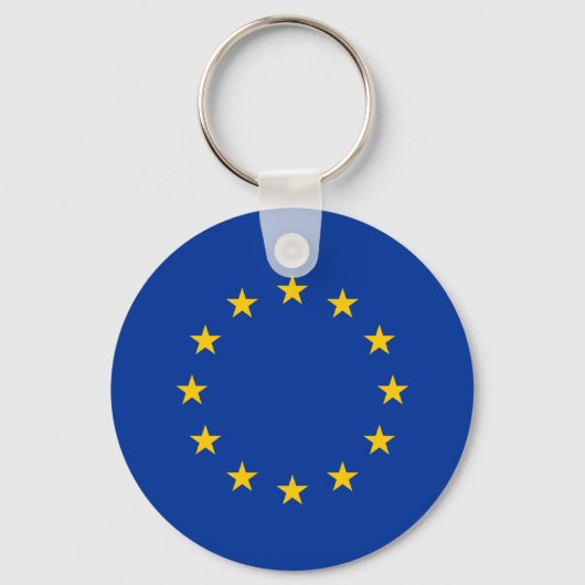 Vlag van de Europese Unie Sleutelhanger (Voorkant)