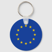 Vlag van de Europese Unie Sleutelhanger (Achterkant)