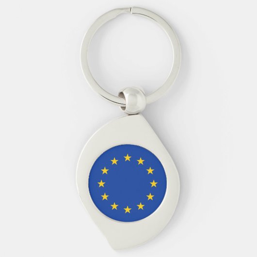 Vlag van de Europese Unie Sleutelhanger (Voorkant)