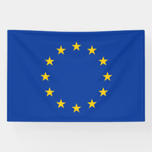 Vlag van de Europese Unie Spandoek