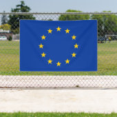 Vlag van de Europese Unie Spandoek (Insitu)