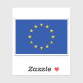 Vlag van de Europese Unie Sticker (Vel)