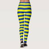 Vlag van de Europese Unie Strepen Patroon Symbool  Leggings (Achterkant)
