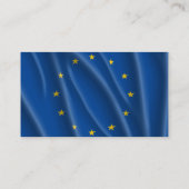 VLAG VAN DE EUROPESE UNIE VISITEKAARTJE (Achterkant)