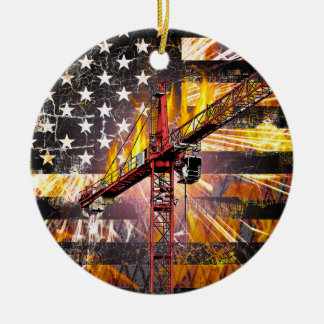 Vlag van de exploitant van de toren keramisch ornament