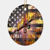 Vlag van de exploitant van de toren keramisch ornament (Links)