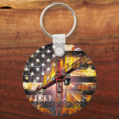 Vlag van de exploitant van de toren sleutelhanger (Voorkant)