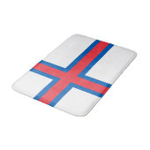 vlag van de Faeröer Badmat (Gekanteld)