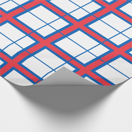 vlag van de Faeröer Cadeaupapier (Hoek)