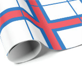 vlag van de Faeröer Cadeaupapier (Rol Hoek)