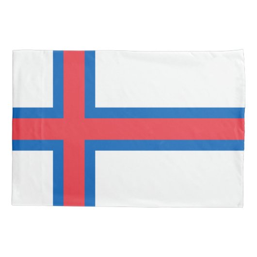 vlag van de Faeröer Kussensloop (Achterkant)