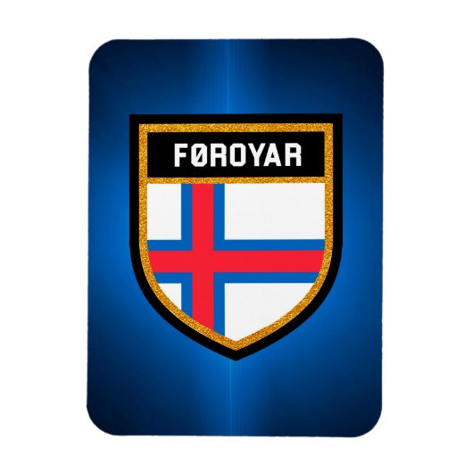 vlag van de Faeröer Magneet (Verticaal)
