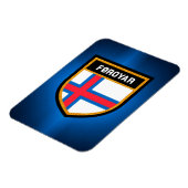 vlag van de Faeröer Magneet (Linkerzijde)
