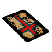 vlag van de Faeröer Magneet (Rechterzijde)