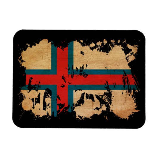 vlag van de Faeröer Magneet (Horizontaal)