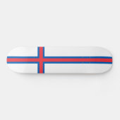 vlag van de Faeröer Persoonlijk Skateboard (Horizontaal)