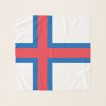 vlag van de Faeröer Sjaal<br><div class="desc">Patriottische vlag van de Faeröer.</div>