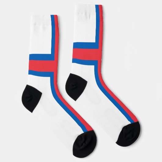 vlag van de Faeröer Sokken (Rechts)
