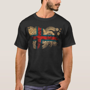 vlag van de Faeröer T-shirt