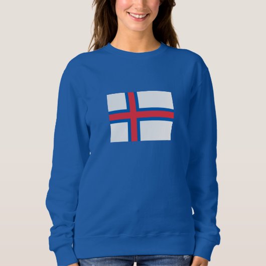 Vlag van de Faeröer Trui (Voorkant)