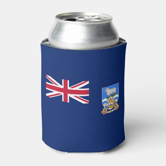 Vlag van de Falklandeilanden Blikjeskoeler (Blikje Voorkant)