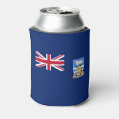 Vlag van de Falklandeilanden Blikjeskoeler (Blikje Achterkant)
