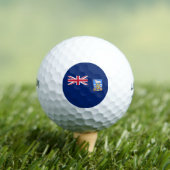 Vlag van de Falklandeilanden Golfballen (Insitu Shirt)