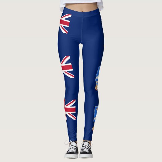 Vlag van de Falklandeilanden Leggings (Voorkant)