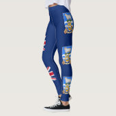 Vlag van de Falklandeilanden Leggings (Links)