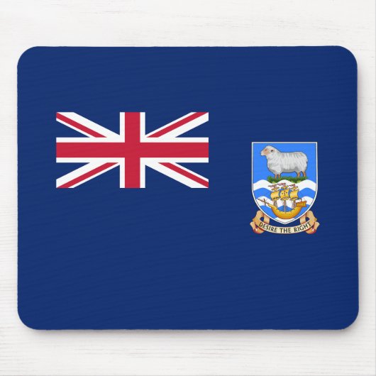 Vlag van de Falklandeilanden Muismat (Voorkant)