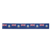 Vlag van de Falklandeilanden Satijnen Lint (Voorkant)