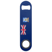 Vlag van de Falklandeilanden Speed Flessenopener (Achterkant)