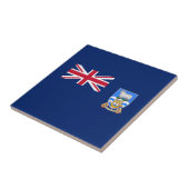 Vlag van de Falklandeilanden Tegeltje (Zijkant)