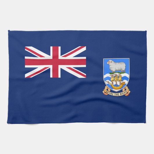 Vlag van de Falklandeilanden Theedoek (Horizontaal)