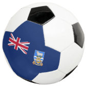 Vlag van de Falklandeilanden Voetbal (Drie kwart)