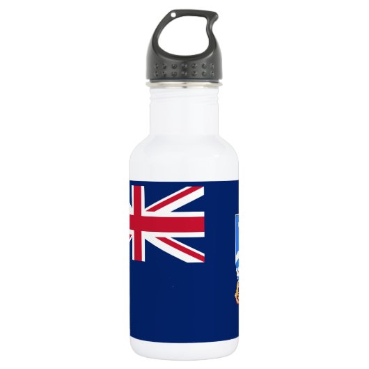 Vlag van de Falklandeilanden Waterfles (Voorkant)