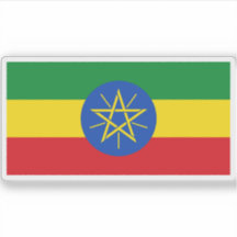 Vlag van de Federale Democratische Republiek Ethio