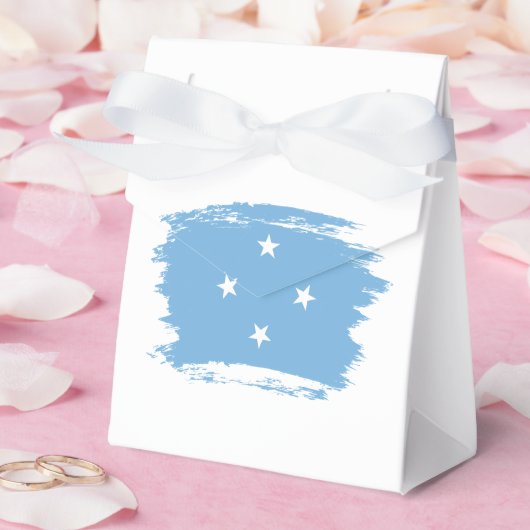 vlag van de Federale Staten van Micronesia Bedankdoosjes (Huwelijk)