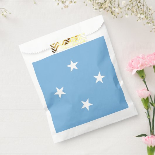 vlag van de Federale Staten van Micronesia Bedankzakje (Gezegeld)