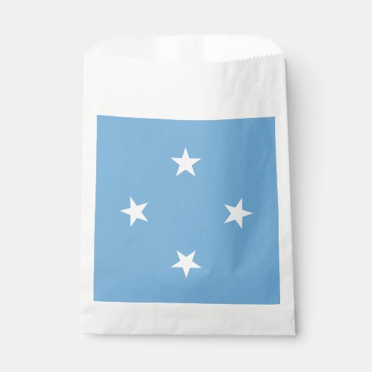 vlag van de Federale Staten van Micronesia Bedankzakje (Voorkant)