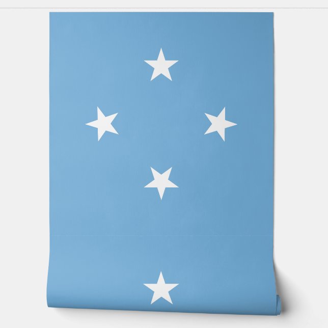 vlag van de Federale Staten van Micronesia Behang (Afrollen)