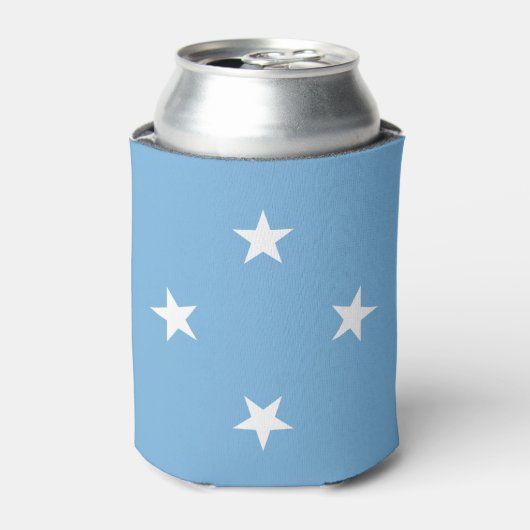 Vlag van de Federale Staten van Micronesia Blikjeskoeler (Blikje Voorkant)