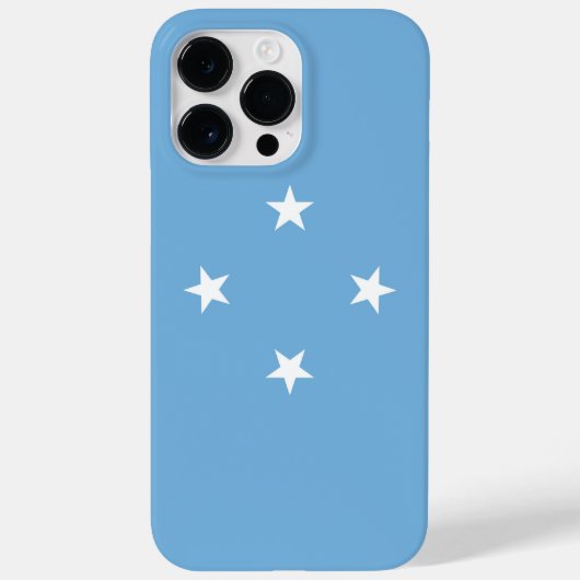 vlag van de Federale Staten van Micronesia Case-Mate iPhone Case (Achterkant)