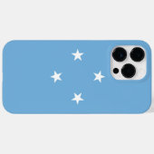 vlag van de Federale Staten van Micronesia Case-Mate iPhone Case (Achterkant (horizontaal))
