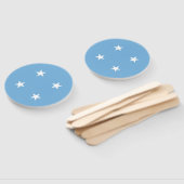 vlag van de Federale Staten van Micronesia Handwaaier (Niet-gemonteerd)