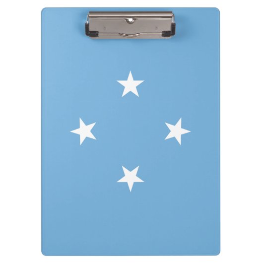vlag van de Federale Staten van Micronesia Klembord (Voorkant)