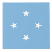 vlag van de Federale Staten van Micronesia Kubus (Voorkant)
